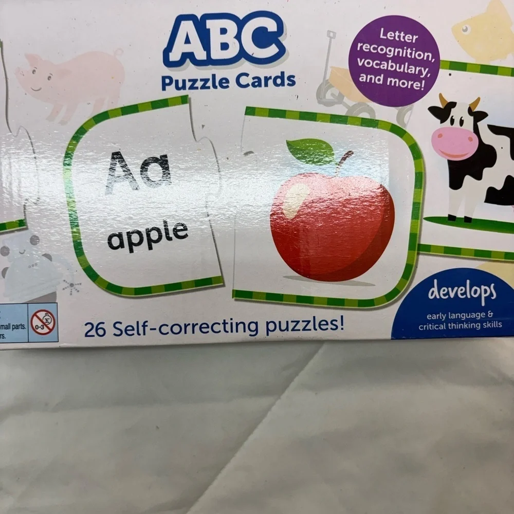 Learning Resources: ABC Puzzle Cards: Age 3+